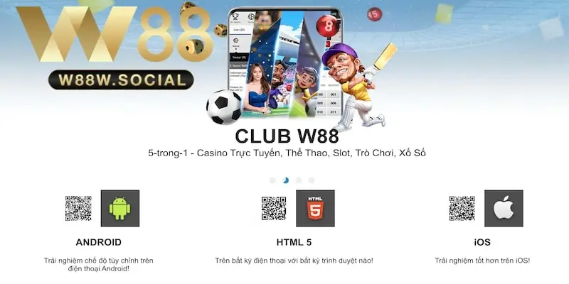 Tải App W88 - Cách Download Ứng Dụng Về Di Động Nhanh Nhất 3 Chọn link tải app W88 tương ứng với thiết bị