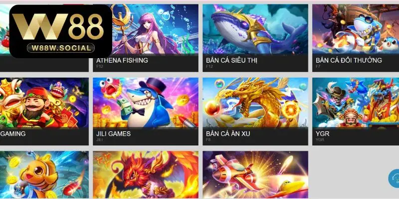 Bắn Cá W88 - Thỏa Thích Giải Trí Săn Ngay Tiền Thưởng Khủng 1 Tổng quan về siêu phẩm đánh bắt cá tại sân chơi đẳng cấp này