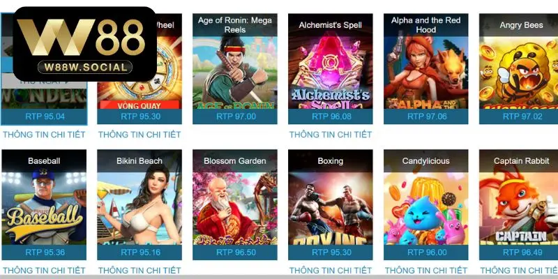 Slot W88 - Thiên Đường Giải Trí Săn Jackpot Cực Giá Trị 1 Tổng quan về chuyên mục slot tại hệ thống cá cược này