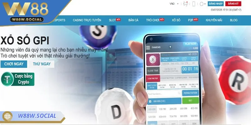 Xổ Số W88 - Sảnh Đặt Cược Hàng Đầu Cho Mọi Bet Thủ 2025 1 Xổ số W88 được biết đến là một thương hiệu uy tín